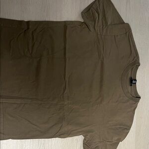 Forever 21 Men's Tan Short Sleeve Tee